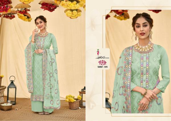 Eba Tarruf Festive Wear Viscose Embroidery Salwar Kameez Collection